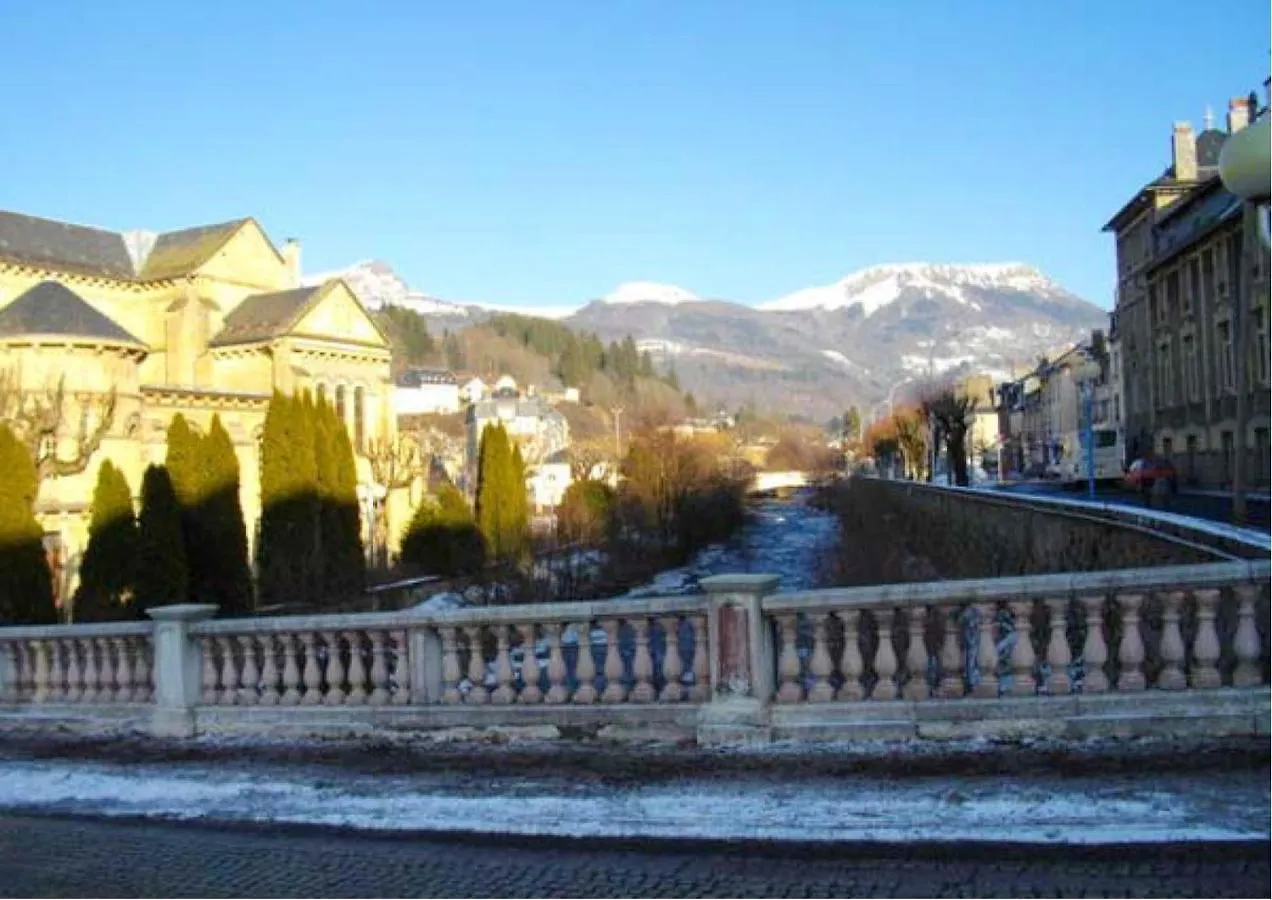 Appartement De 2 Chambres Avec Vue Sur La Ville Jardin Clos Et Wifi A La Bourboule 0*,  France